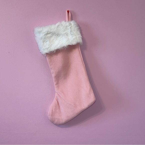 disney the little mermaid ariel holiday Christmas stocking pink first baby 1st - Picture 3 of 4